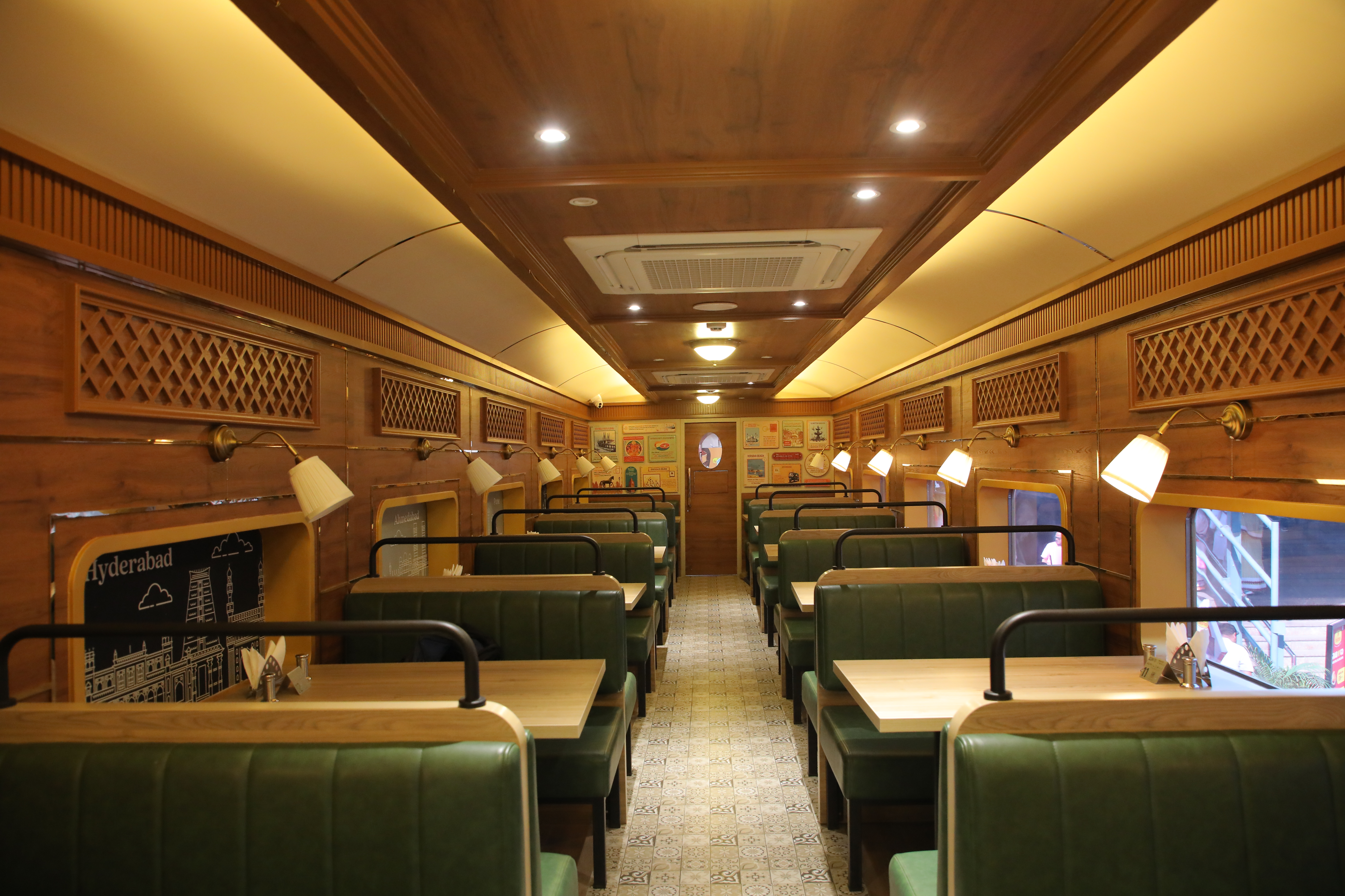 HALDIRAM'S TRAIN COACH