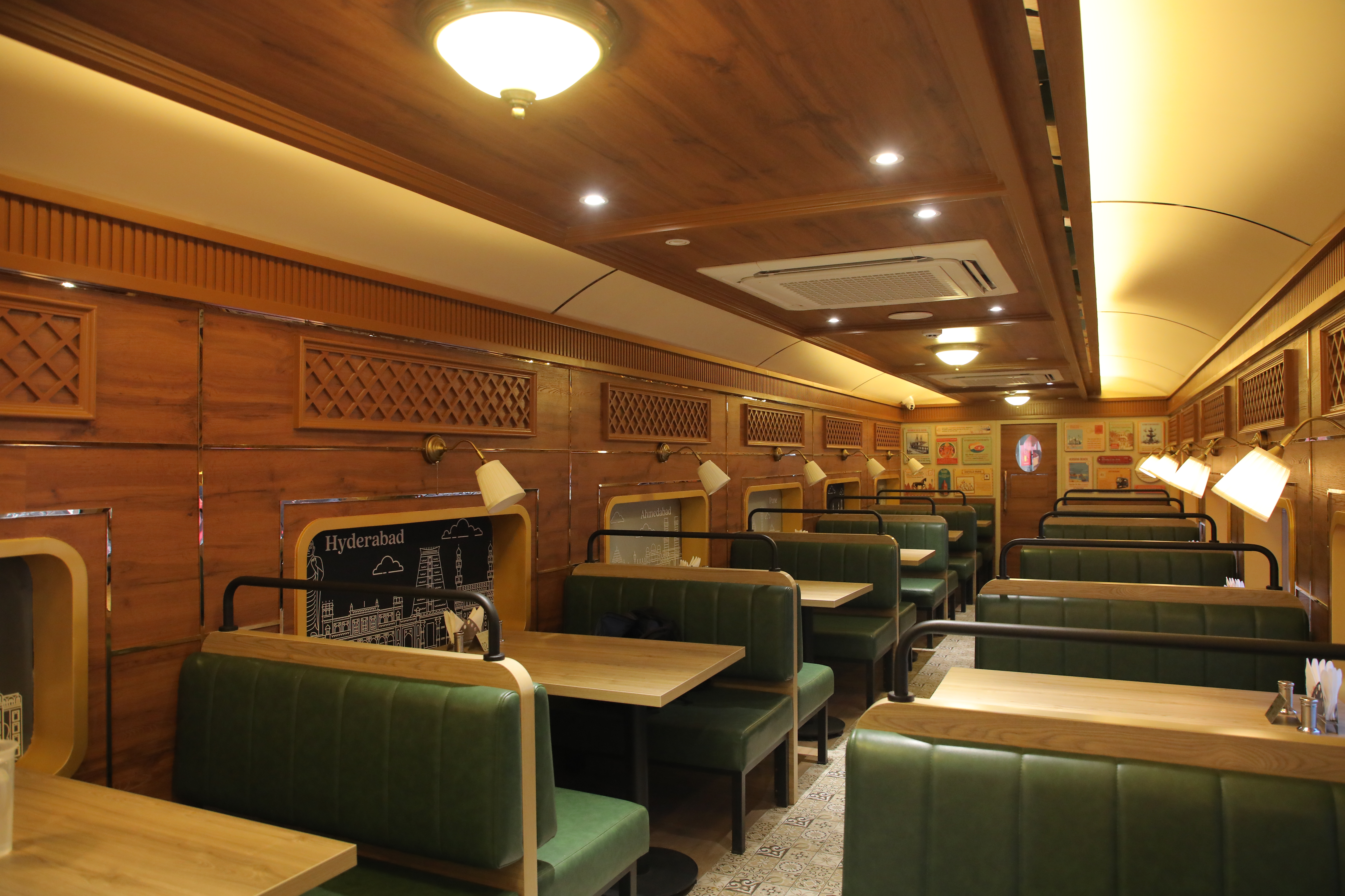 HALDIRAM'S TRAIN COACH