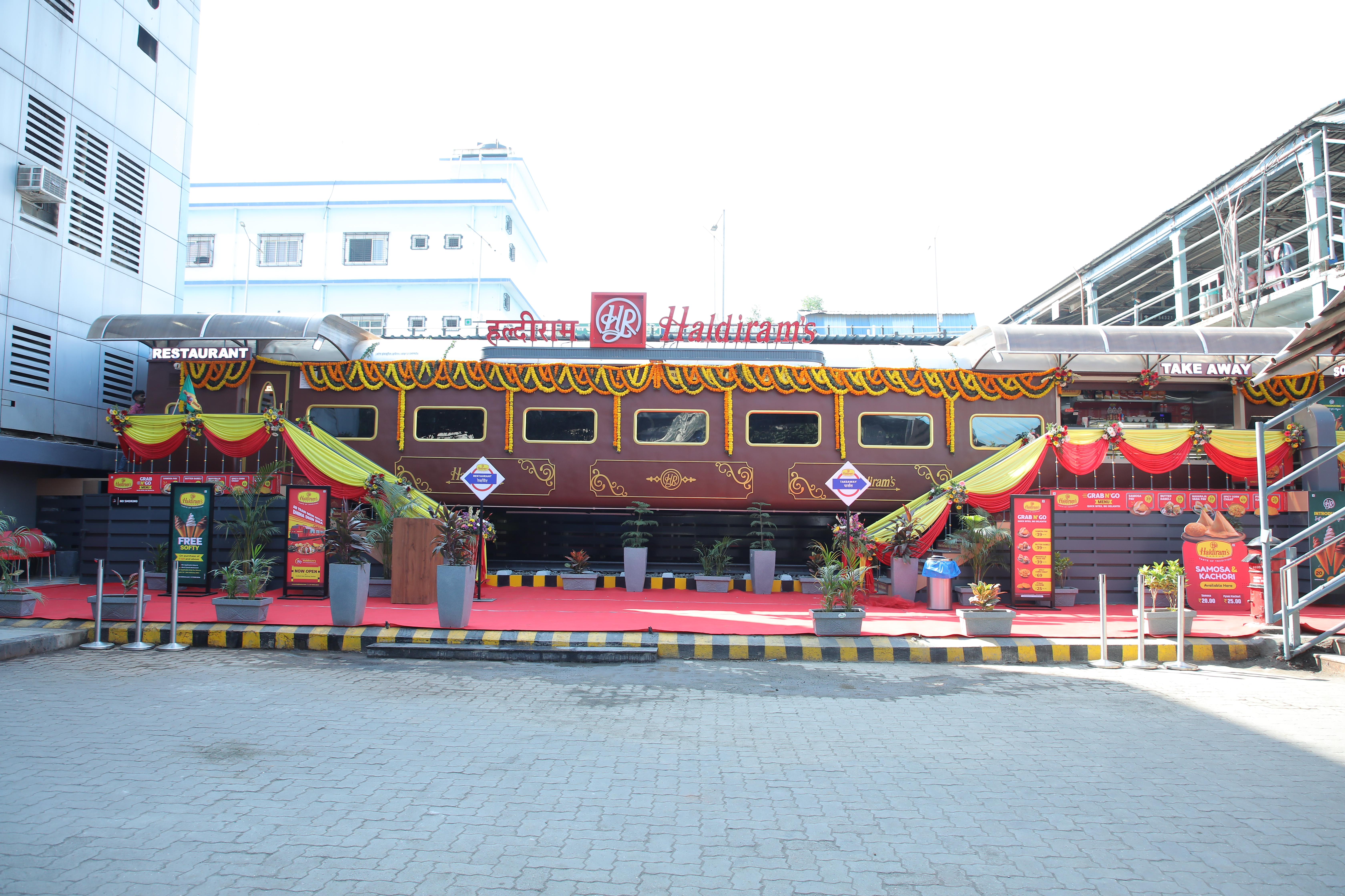 HALDIRAM'S TRAIN COACH